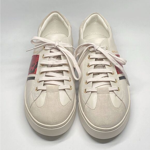 Bally Roller Embossed Low-Top Sneakers size 43/us size 10 - Picture 2 of 13